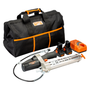 Bahco BCL32G1K1: Комплект ручного аккумуляторного смазочного устройства, с зарядным устройством и двумя аккумуляторами