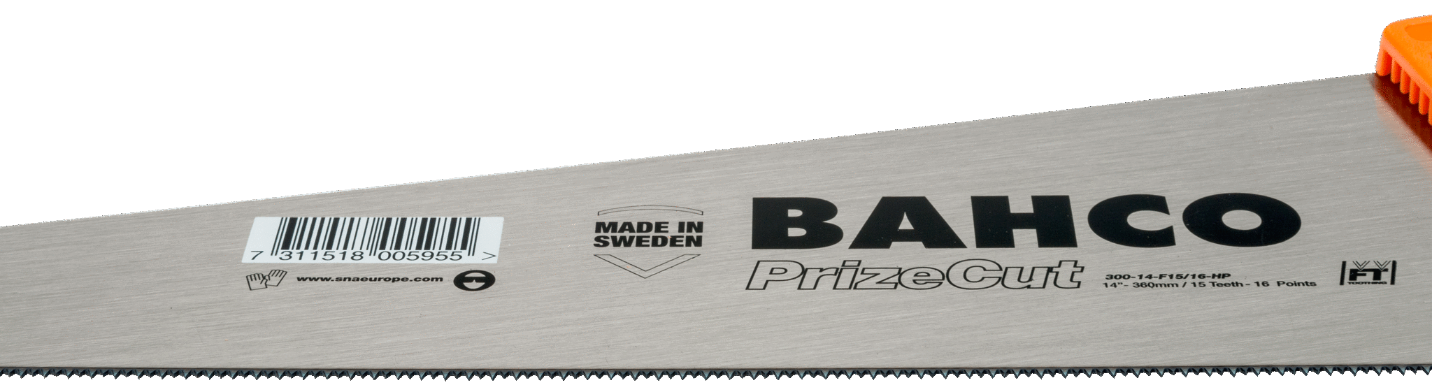 Bahco 300-14-F15/16-HP: Ножовка с мелким зубом длина 350 мм — изображение 6