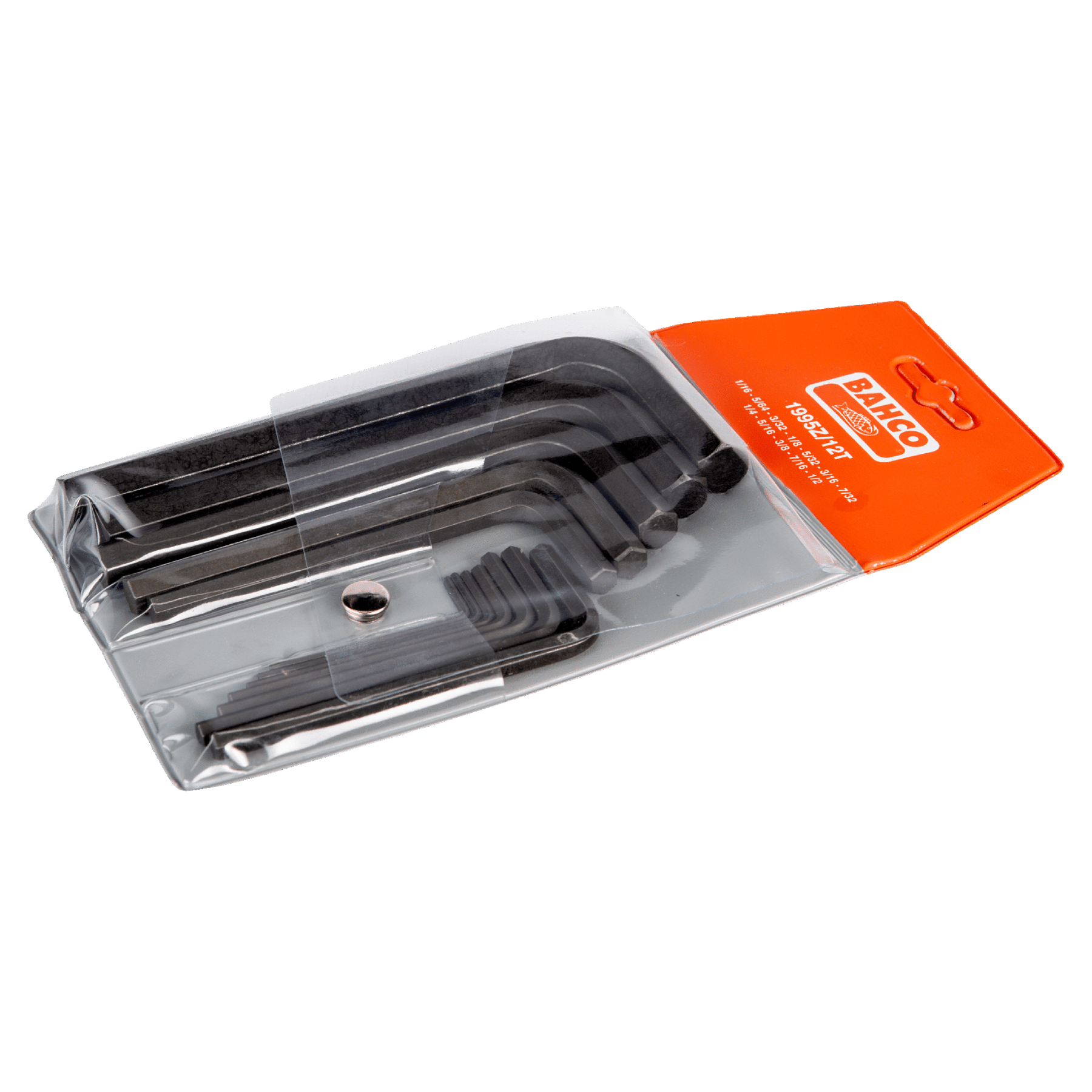 Bahco 1995Z/12T: Набор шестигранников 12 шт AF 1/16-1/2"