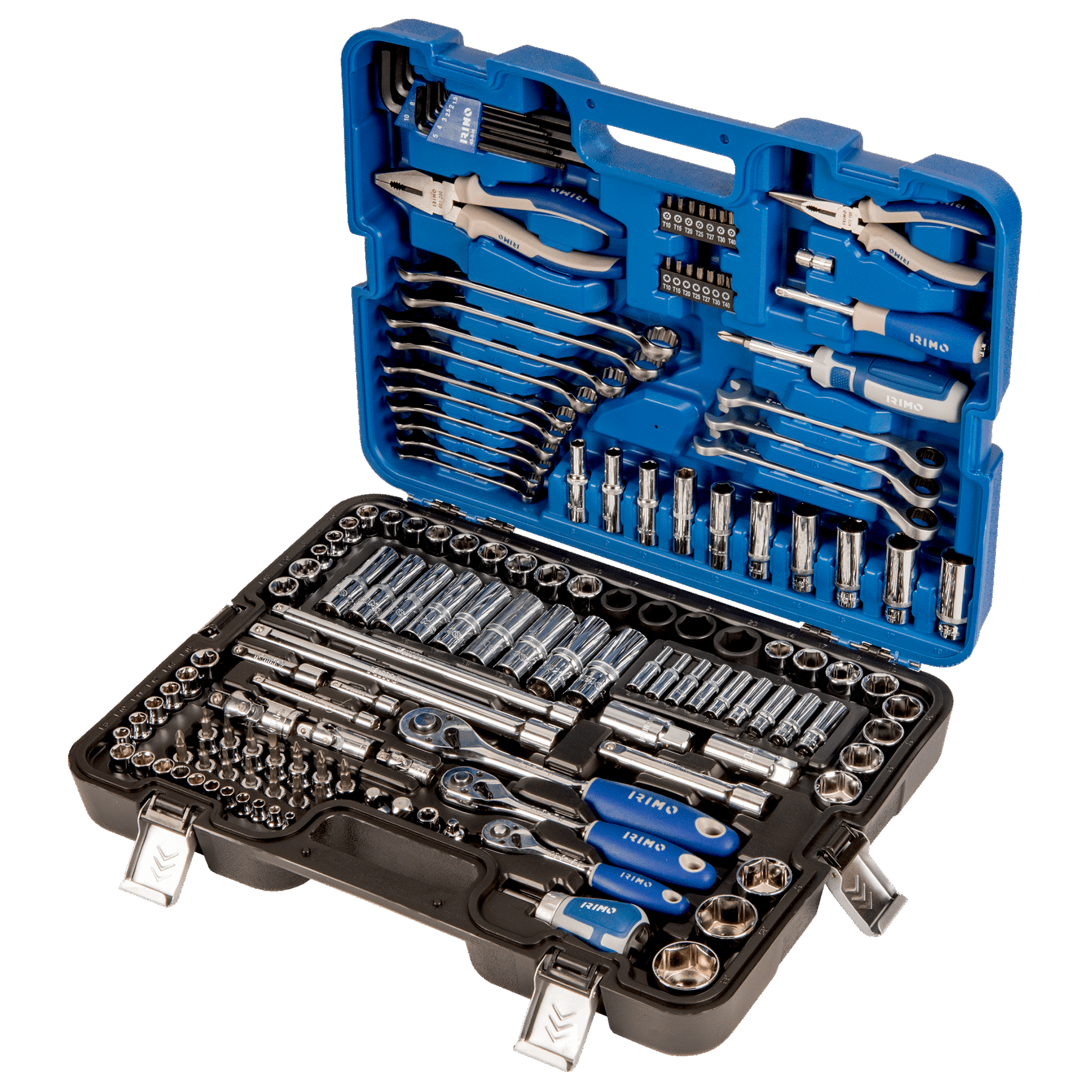 Irimo 149-164-4: Набор инструмента в кейсе 164 предметов