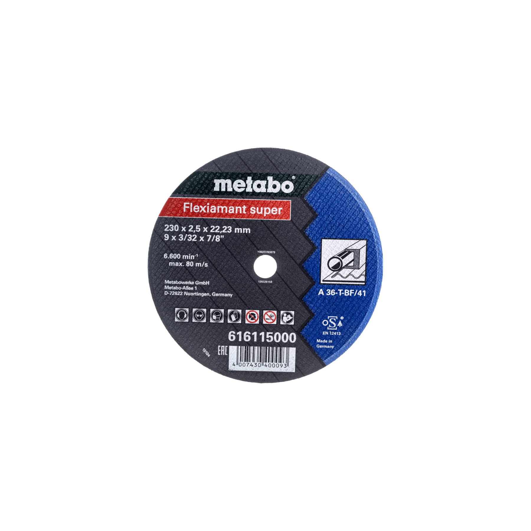 metabo-616115000-krug-otr-stal-flexiamant-s-230x25-pryamoj-a36t